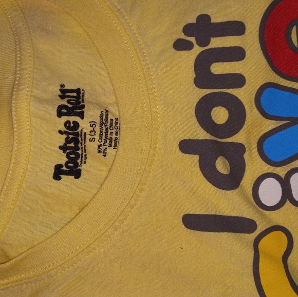 Lot of 2 TOOTSIE ROLL T SHIRTS - Picture 2 of 6